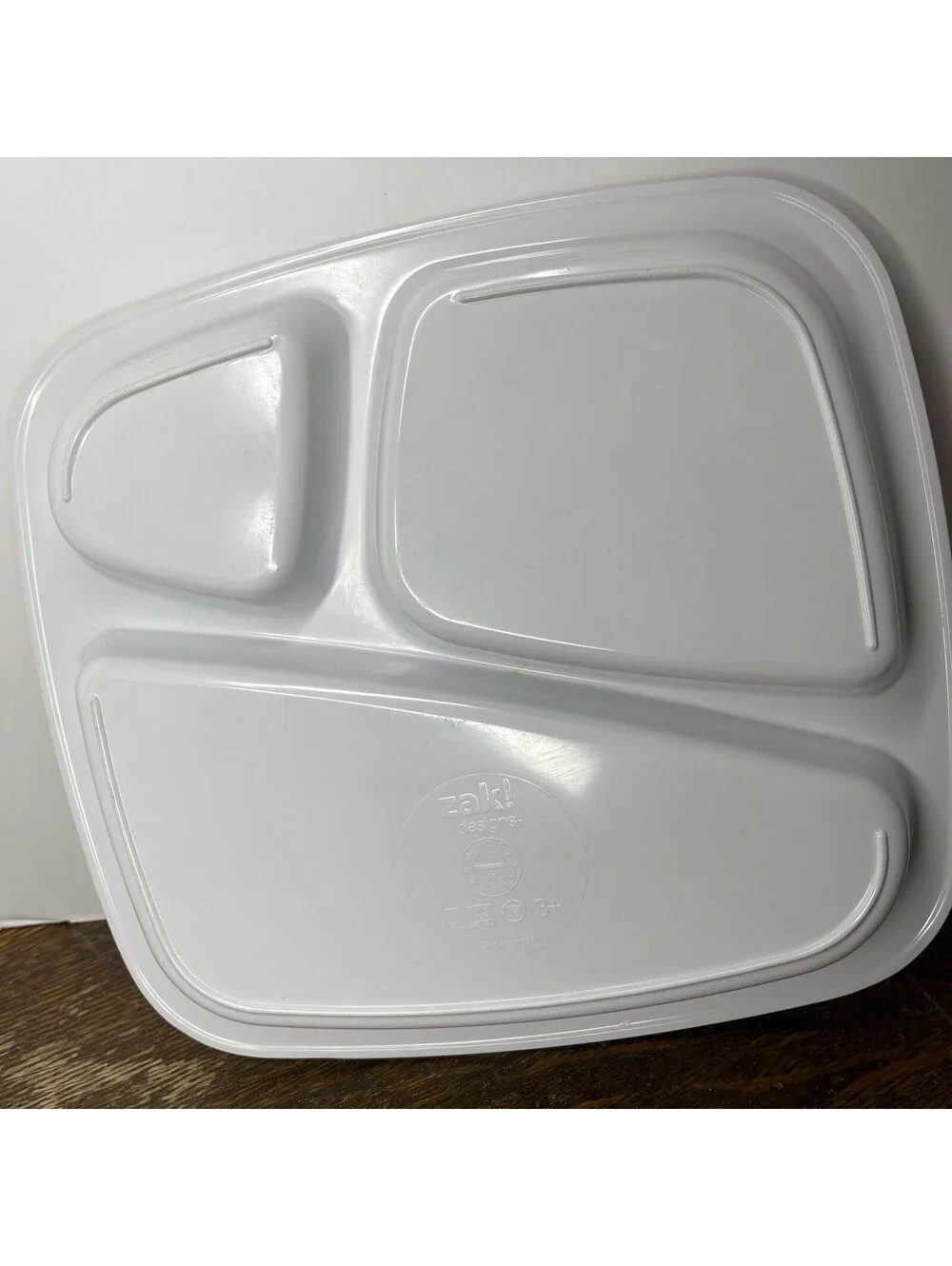 HELLO KITTY Divided Plastic Food Snack Plate 2010 ZAK! Y2K Vintage
